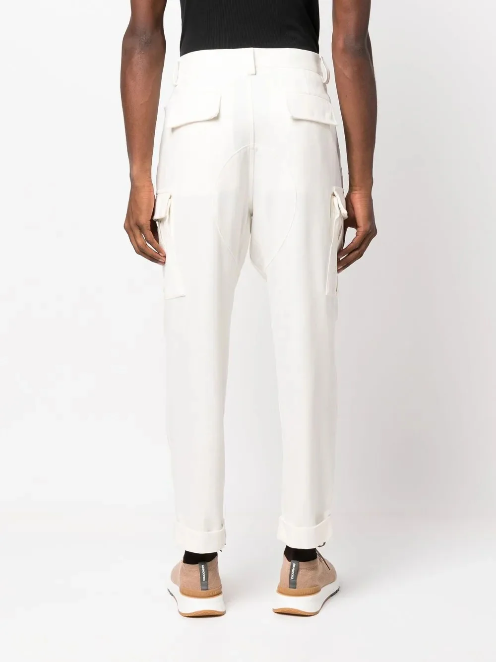 BRUNELLO CUCINELLI MEN'S PANTS MY403S2160_C001 NWT - Image 4