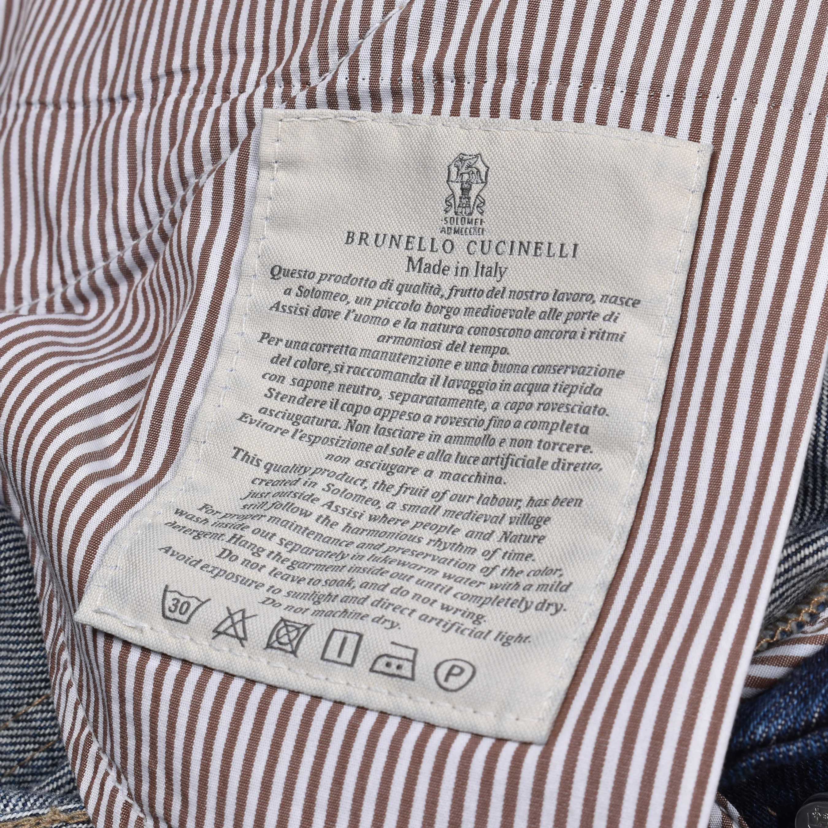 BRUNELLO CUCINELLI MEN'S PANTS NWT - Image 5