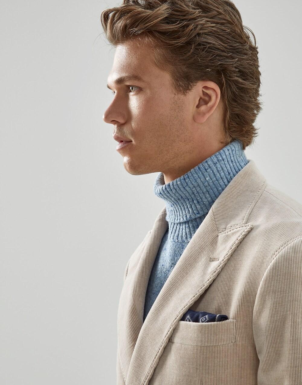 BRUNELLO CUCINELLI MEN'S POCKETSQUARE MV8660091_CDK64 NWT - Image 3