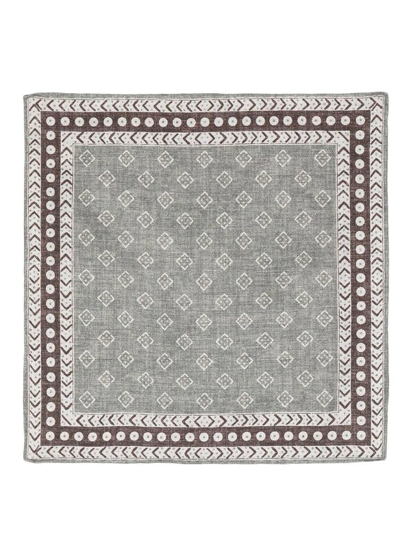 BRUNELLO CUCINELLI MEN'S POCKETSQUARE MV8680091_CZB57 NWT