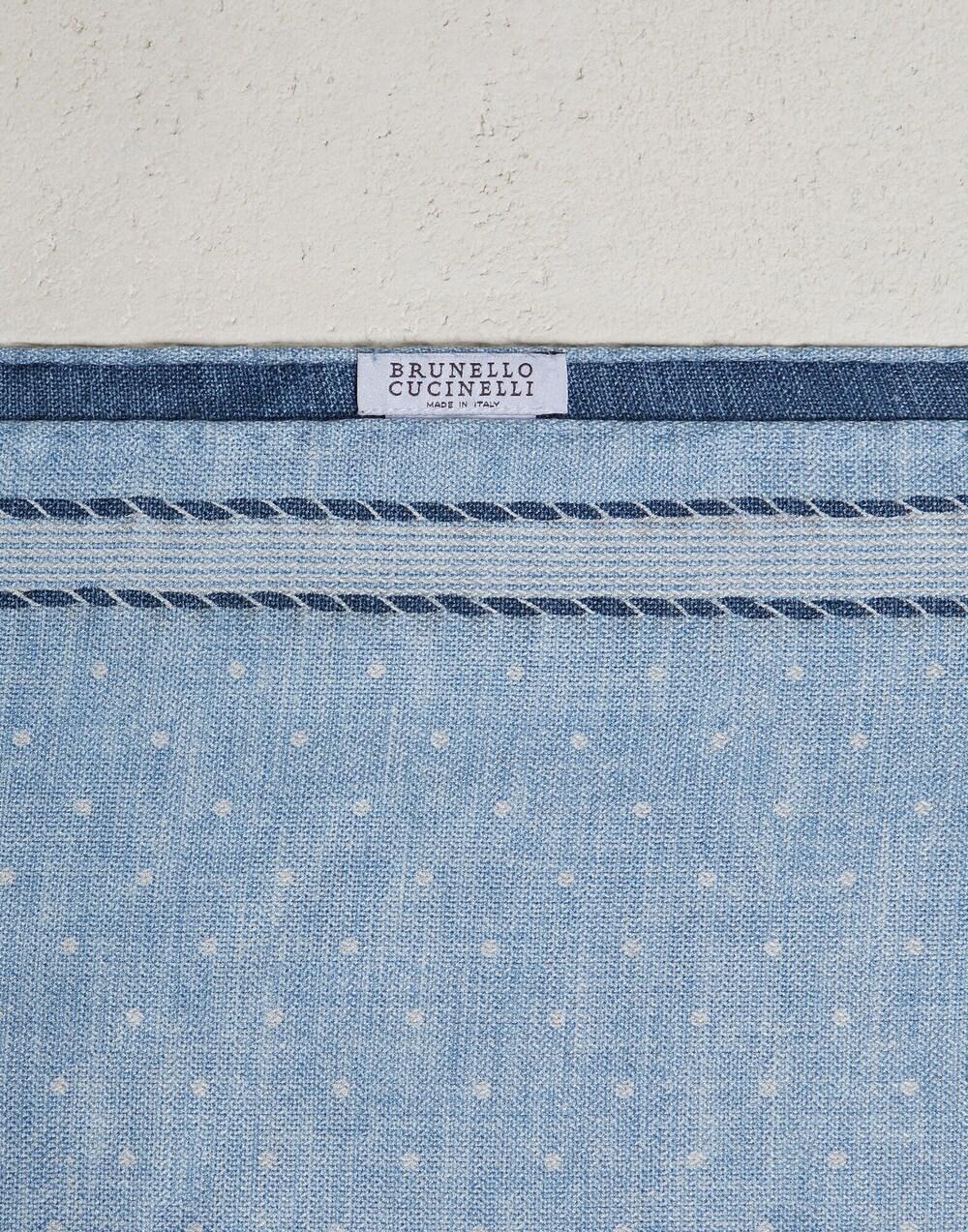 BRUNELLO CUCINELLI MEN'S POCKETSQUARE MW8780091_CBD51 NWT - Image 2