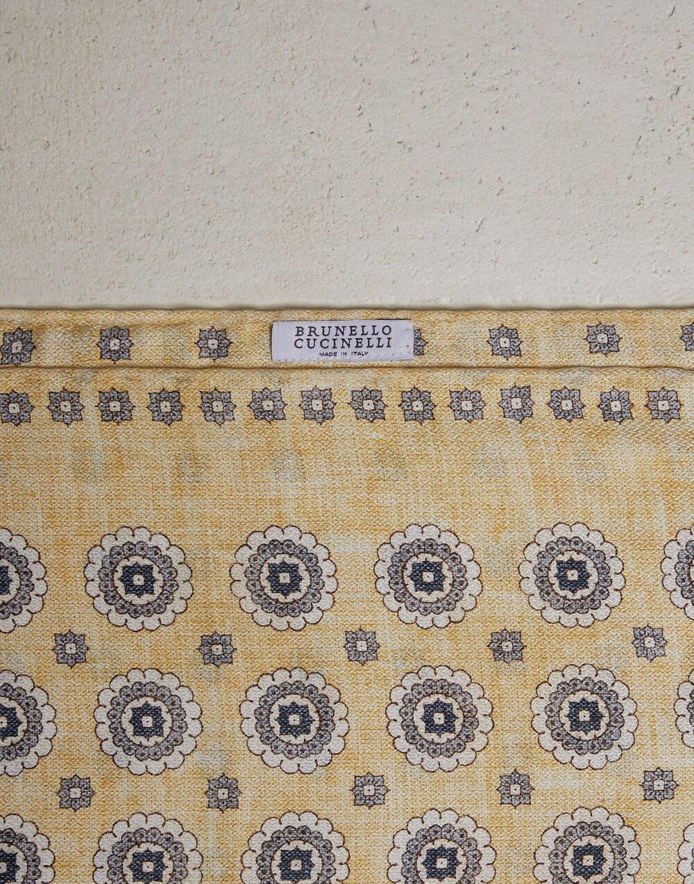 BRUNELLO CUCINELLI MEN'S POCKETSQUARE MW8790091_CZF13 NWT - Image 2