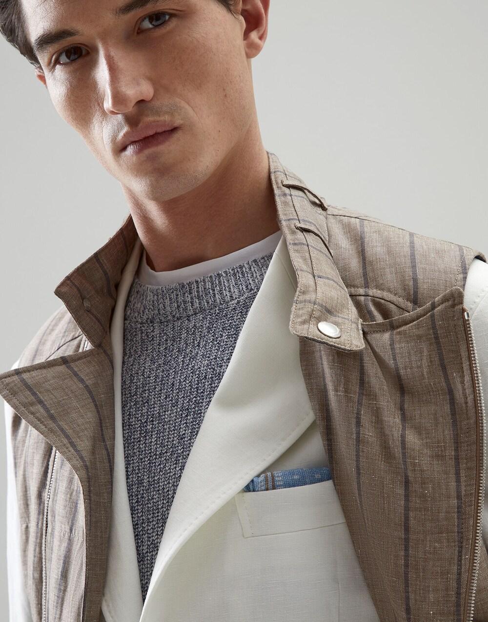 BRUNELLO CUCINELLI MEN'S POCKETSQUARE MW8860091_CYL67 NWT - Image 3