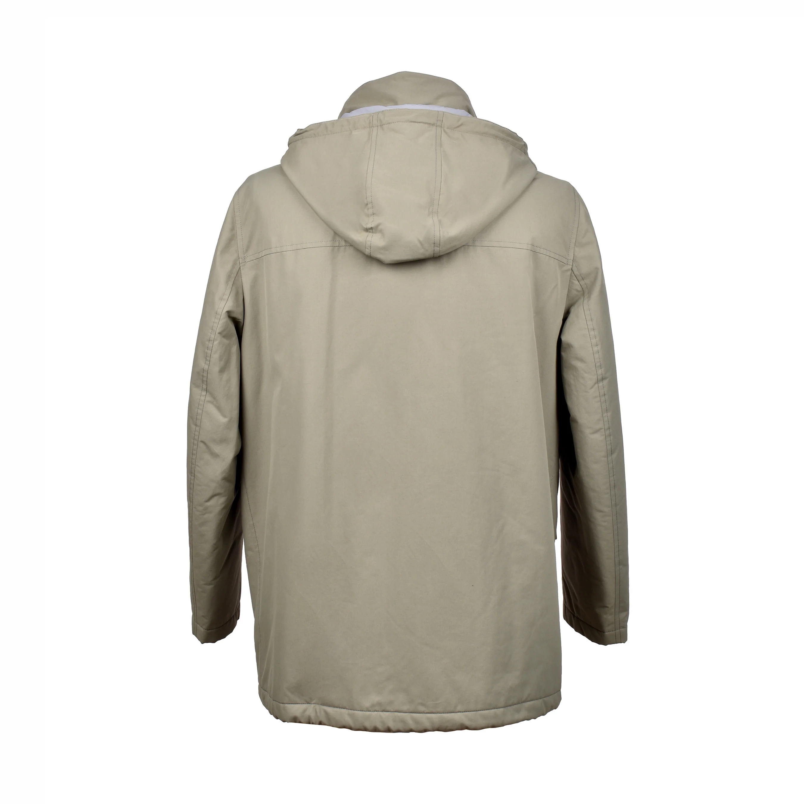 BRUNELLO CUCINELLI MEN'S SAGE GREEN DOWN FILLED PUFFER JACKET/PARKA - Image 2