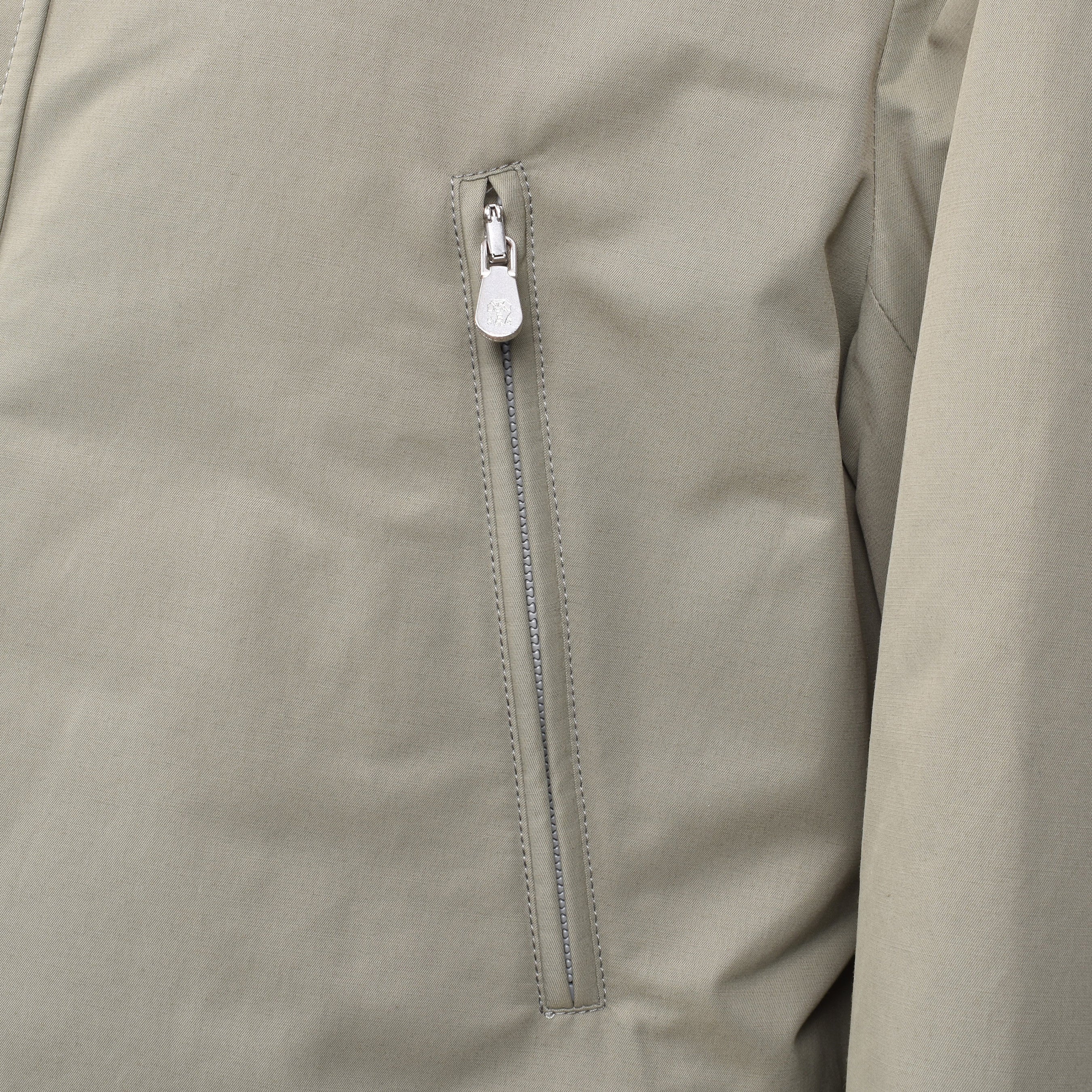 BRUNELLO CUCINELLI MEN'S SAGE GREEN DOWN FILLED PUFFER JACKET/PARKA - Image 8