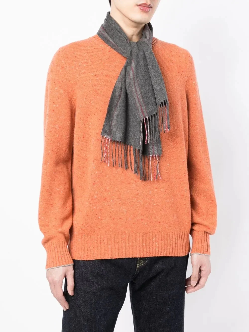 BRUNELLO CUCINELLI MEN'S SCARF MSC669AG_CXJ88 NWT - Image 2
