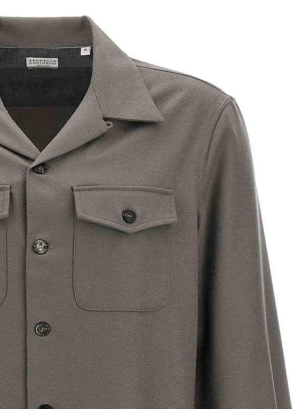 BRUNELLO CUCINELLI MEN'S SHIRT M038P0710_C350 NWT - Image 3