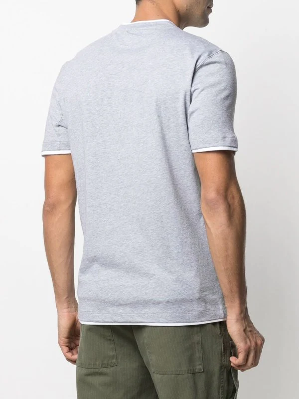 BRUNELLO CUCINELLI MEN'S SHIRT M0T617427_CB440 NWT - Image 4