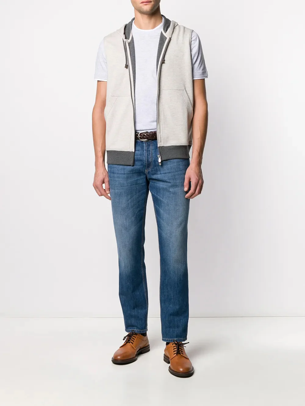 BRUNELLO CUCINELLI MEN'S SHIRT M0T617427G_CL517 NWT - Image 2