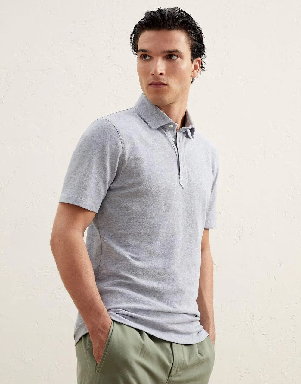BRUNELLO CUCINELLI MEN'S SHIRT M0T633936_C9300 NWT