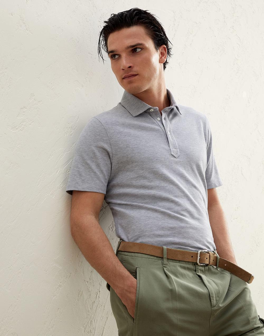 BRUNELLO CUCINELLI MEN'S SHIRT M0T633936_C9300 NWT - Image 5