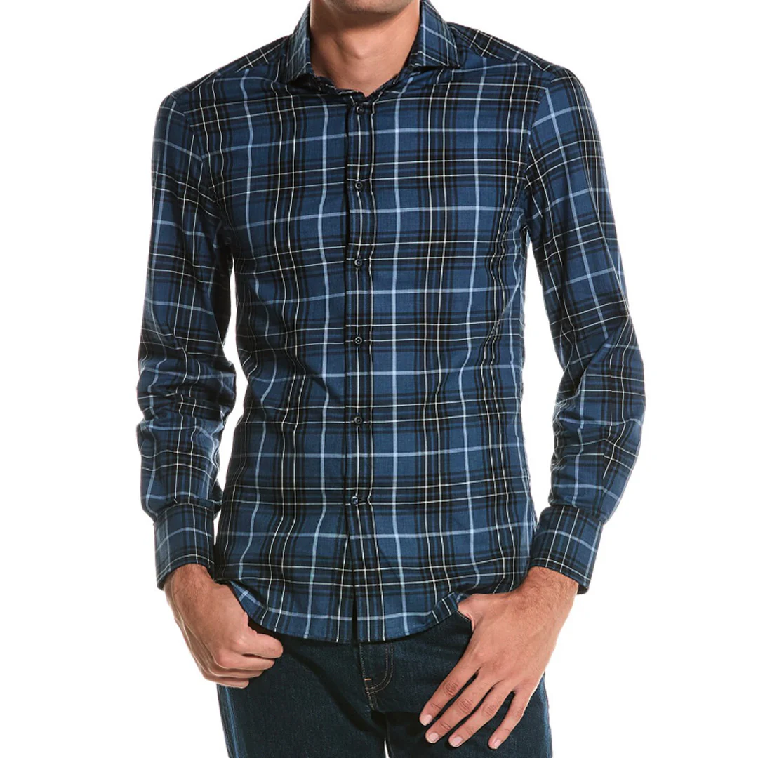 BRUNELLO CUCINELLI MEN'S SHIRT MB6471718_C003 NWT