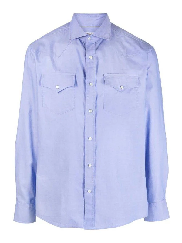 BRUNELLO CUCINELLI MEN'S SHIRT MB6974008_C002 NWT