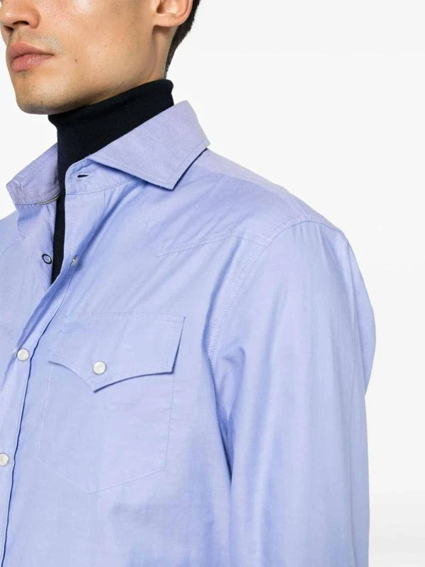 BRUNELLO CUCINELLI MEN'S SHIRT MB6974008_C002 NWT - Image 5
