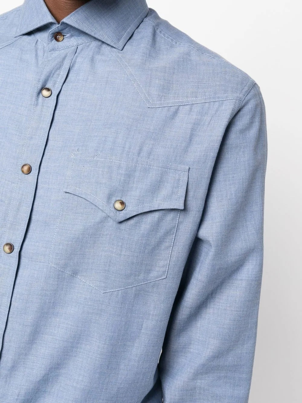 BRUNELLO CUCINELLI MEN'S SHIRT MG6714008_C015 NWT - Image 5