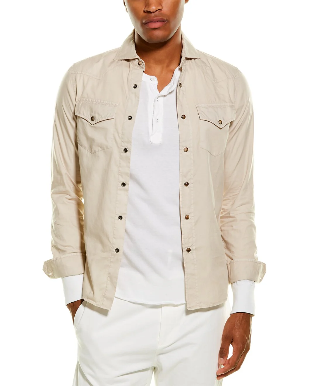 BRUNELLO CUCINELLI MEN'S SHIRT ML6804008_C6038 NWT