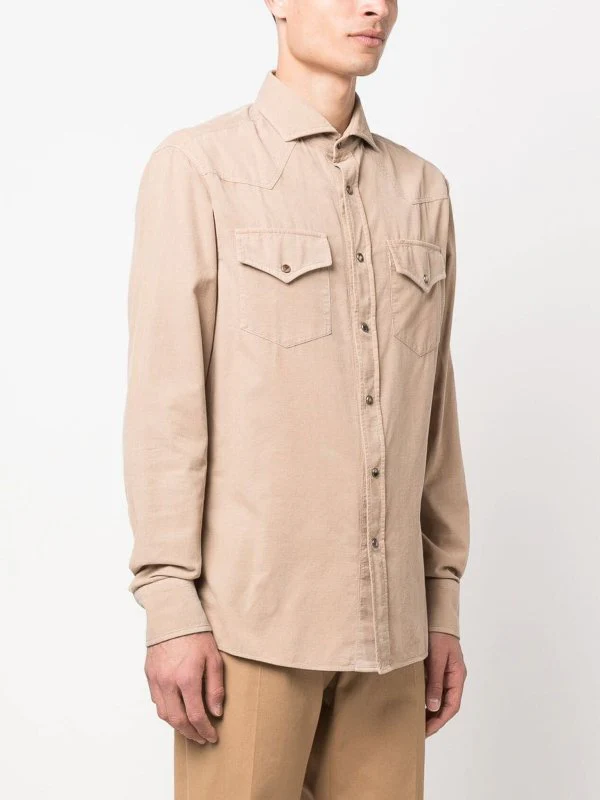 BRUNELLO CUCINELLI MEN'S SHIRT ML6884008_C7035 NWT - Image 4