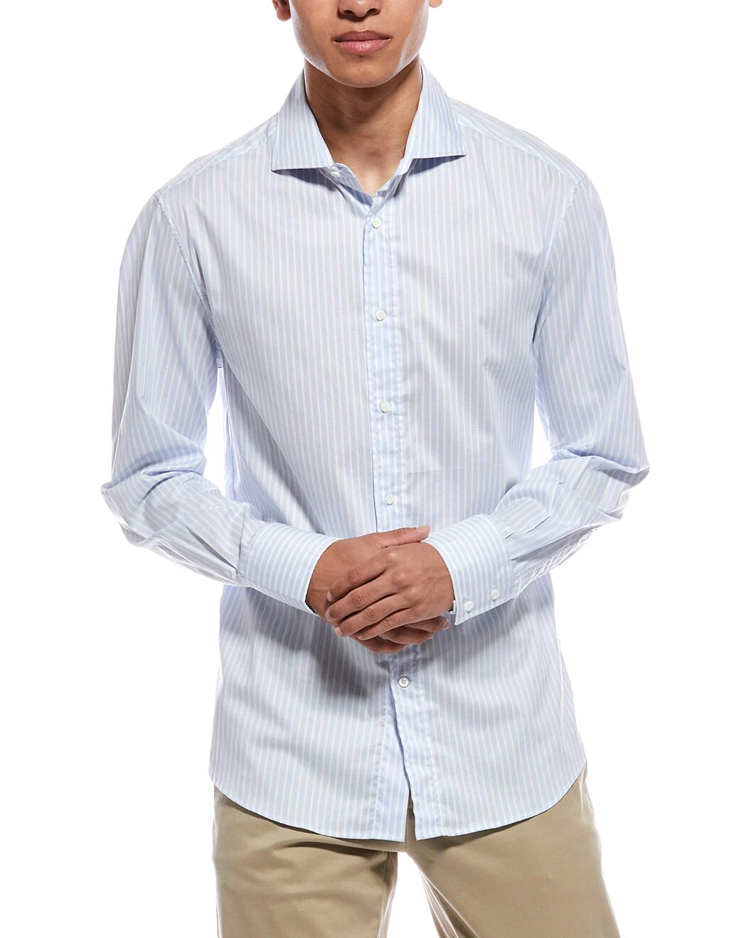 BRUNELLO CUCINELLI MEN'S SHIRT MM6071718_C010 NWT