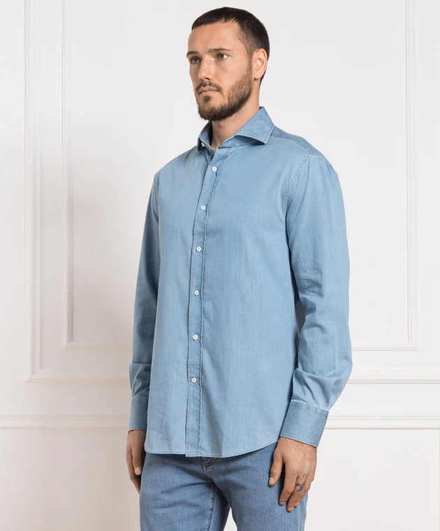 BRUNELLO CUCINELLI MEN'S SHIRT MM6331718_C036 NWT - Image 3
