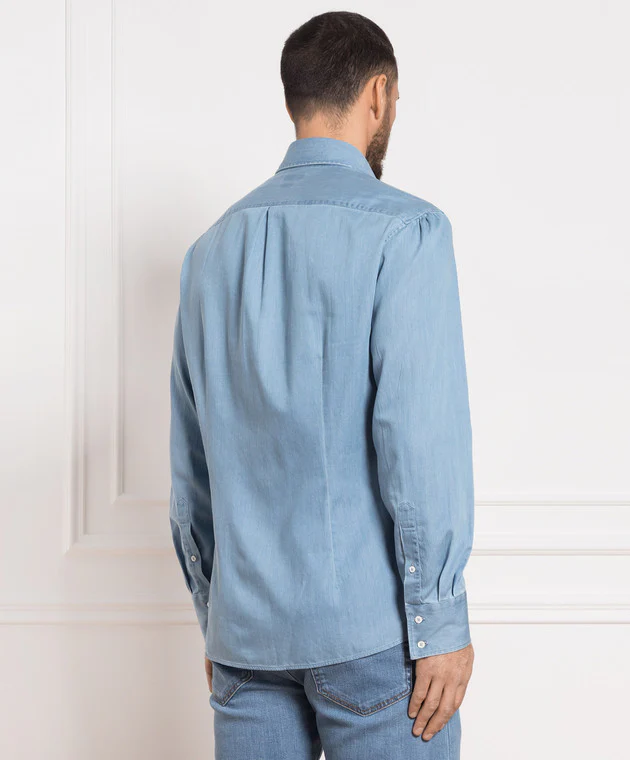 BRUNELLO CUCINELLI MEN'S SHIRT MM6331718_C036 NWT - Image 4