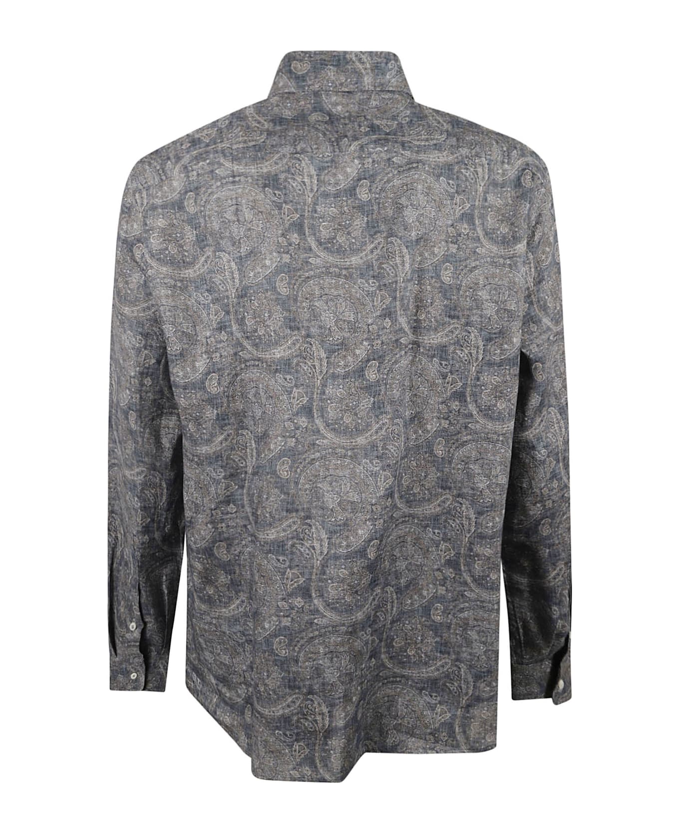BRUNELLO CUCINELLI MEN'S SHIRT MM6560627_C001 NWT - Image 2
