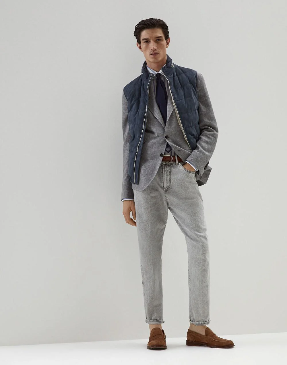 BRUNELLO CUCINELLI MEN'S SHIRT MW6713008_C015 NWT - Image 3