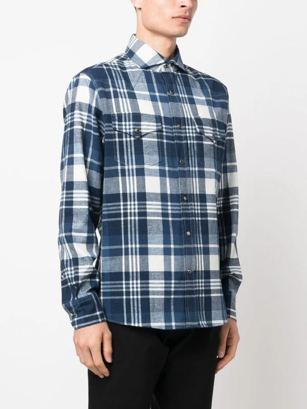 BRUNELLO CUCINELLI MEN'S SHIRT MY6154008_C180 NWT - Image 5