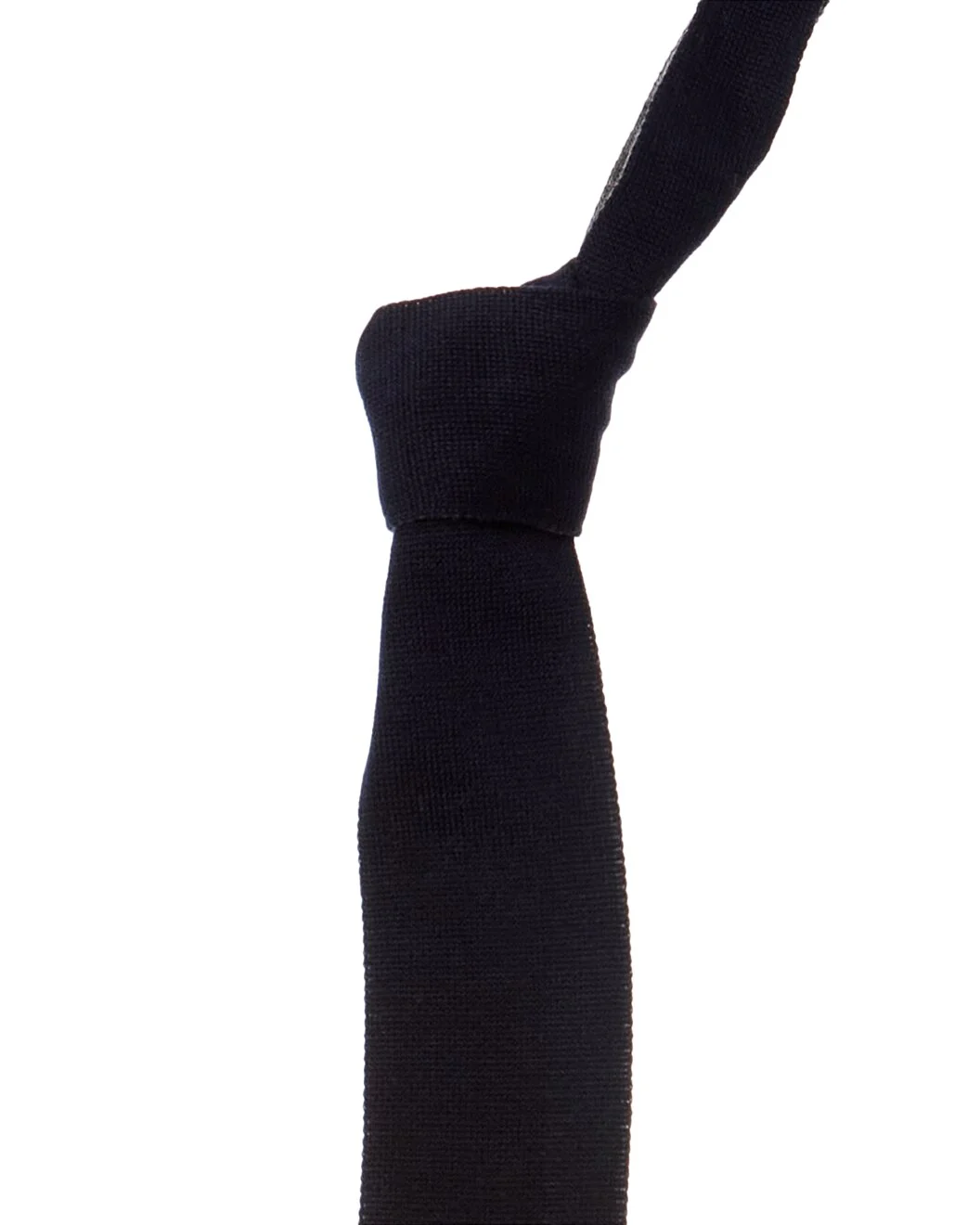 BRUNELLO CUCINELLI MENS SOLID GRAY SKINNY KNIT NECK TIE NEW