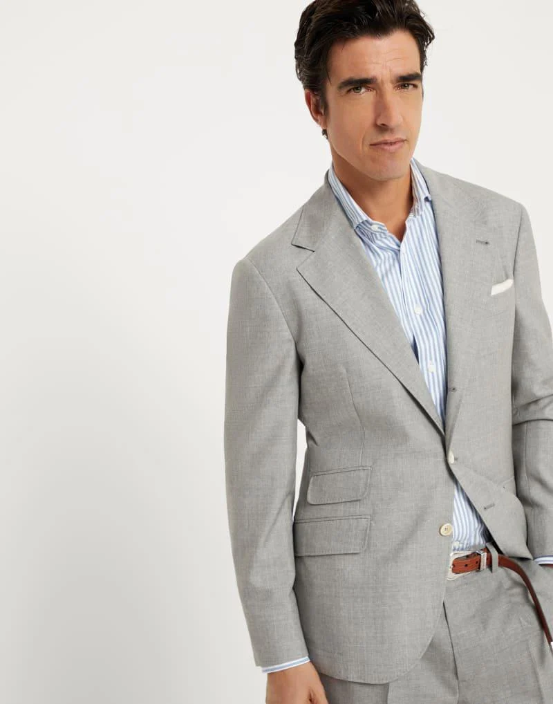 BRUNELLO CUCINELLI MEN'S SUIT MB407LDWH_C001 NWT - Image 3