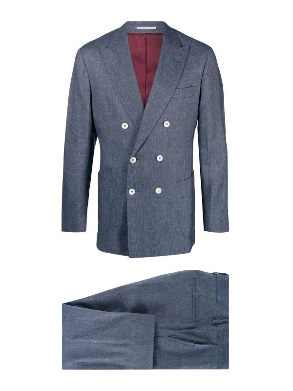 BRUNELLO CUCINELLI MEN'S SUIT MS457LDBH_C2331 NWT