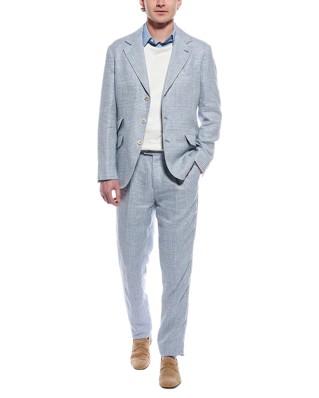 BRUNELLO CUCINELLI MEN'S SUIT MS485LDWH_C2082 NWT