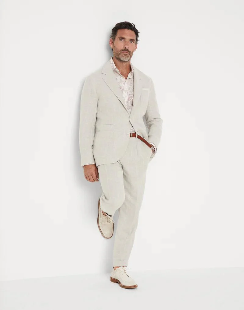 BRUNELLO CUCINELLI MEN'S SUIT MS499EDNS_C002 NWT