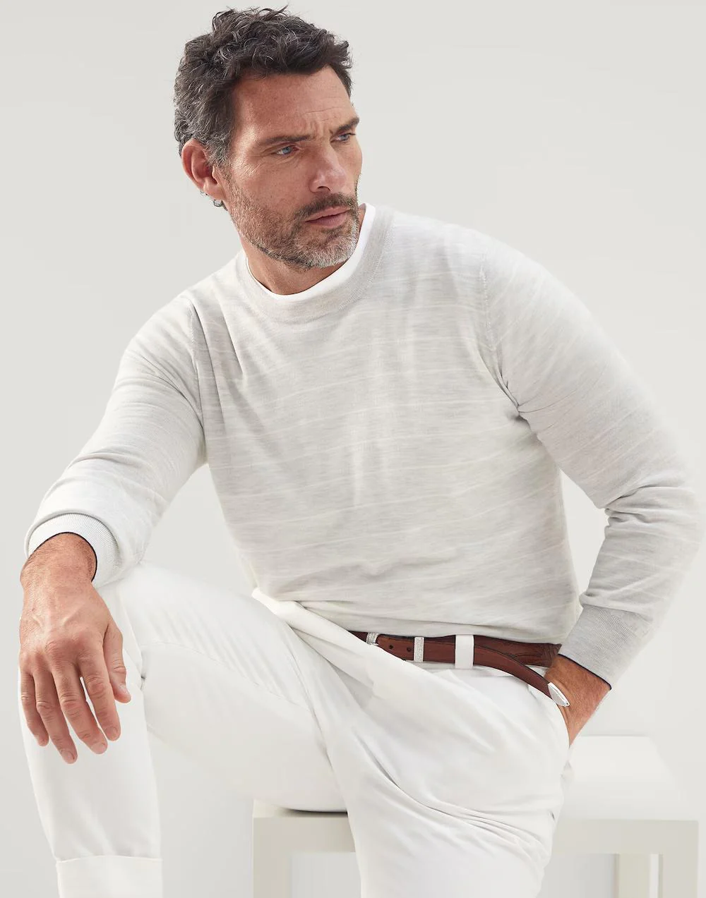 BRUNELLO CUCINELLI MEN'S SWEATER M24804200_CE867 NWT - Image 5