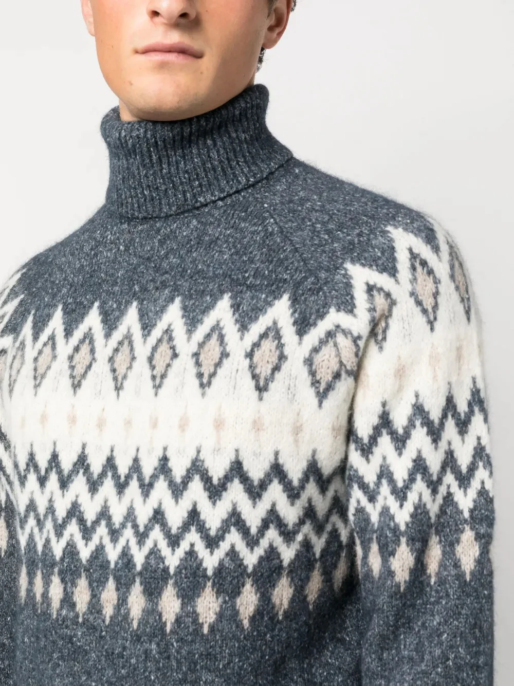BRUNELLO CUCINELLI MEN'S SWEATER MSO504303_CPL53 NWT - Image 5