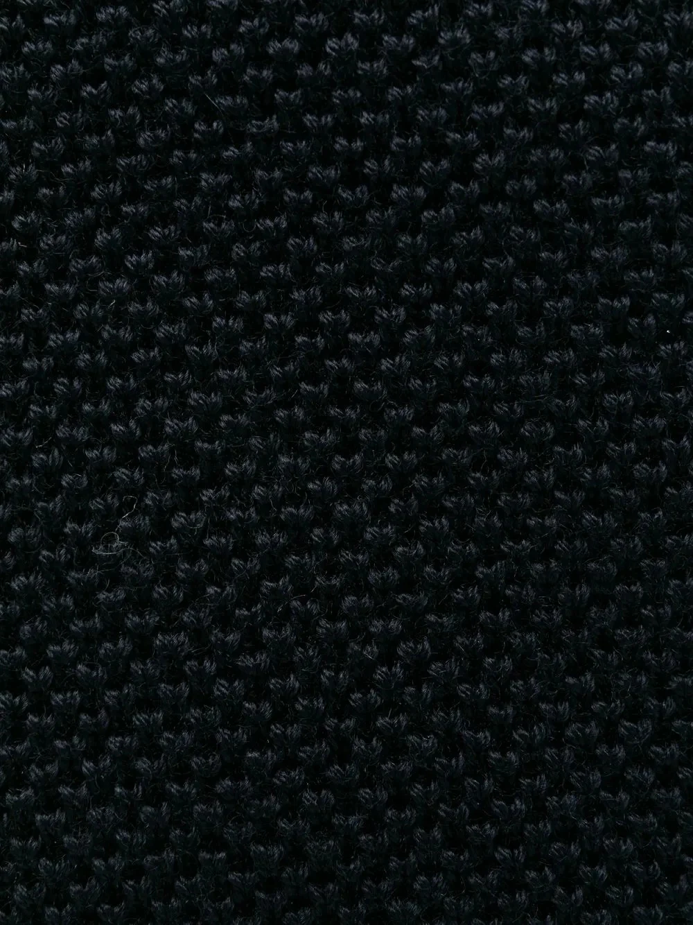 BRUNELLO CUCINELLI MEN'S DARK KNIT TEXTURED TIE - Image 2