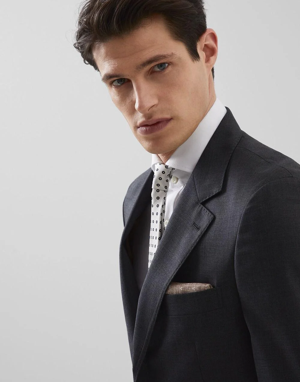 BRUNELLO CUCINELLI MEN'S TIE MQ8720018_CV420 NWT - Image 3