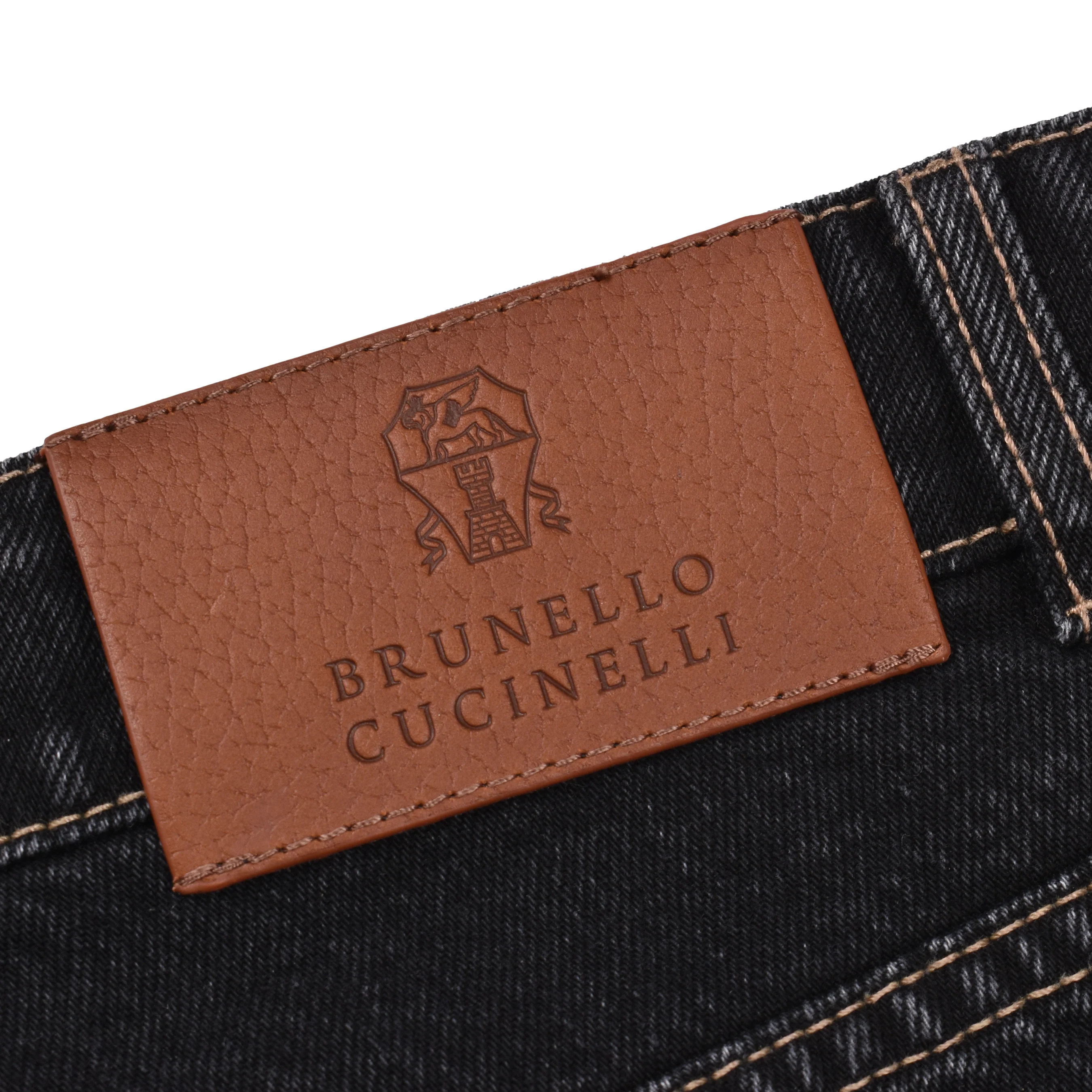 BRUNELLO CUCINELLI MEN'S TRADITIONAL FIT FIVE POCKET DENIM STYLE JEAN PANTS NEW - Image 6