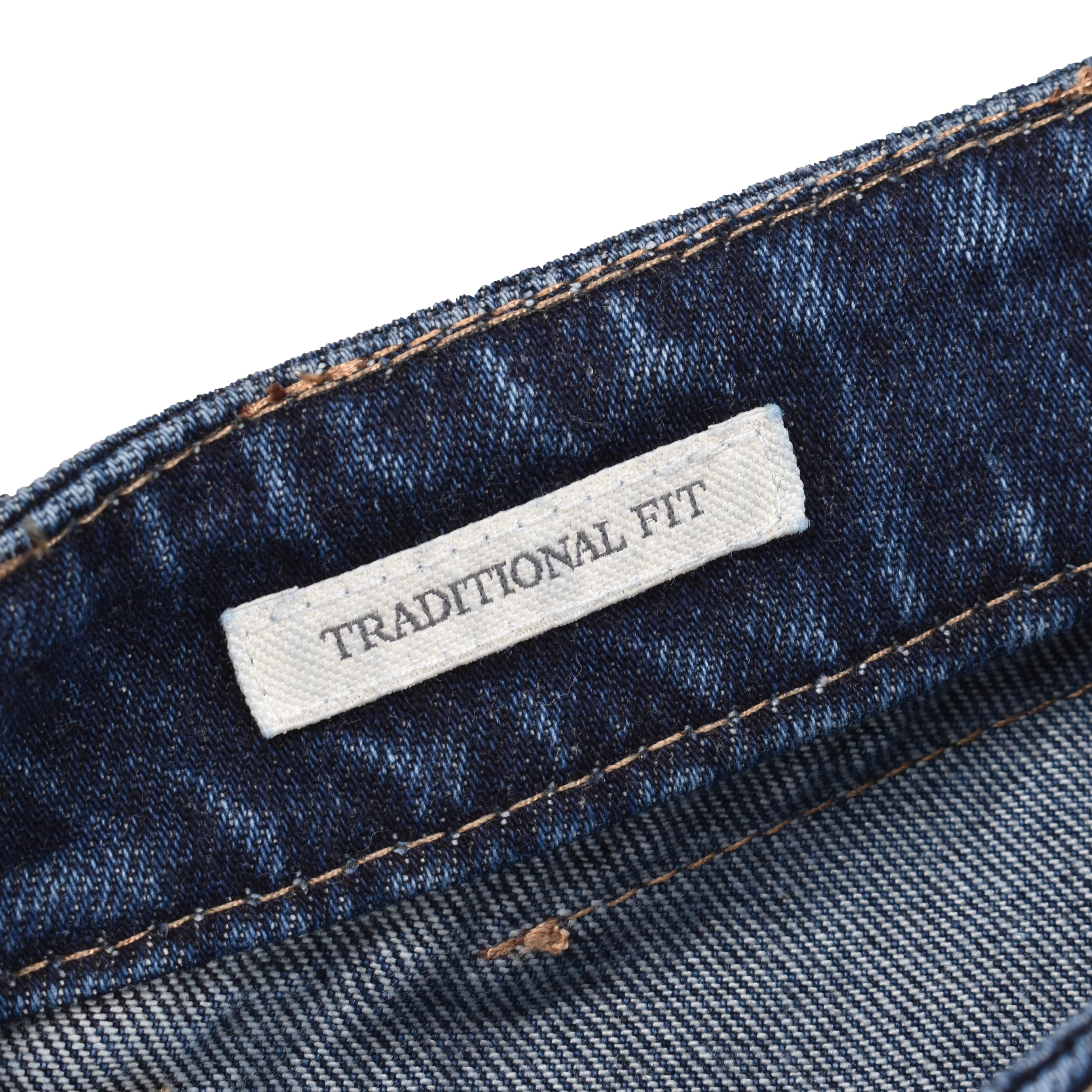 BRUNELLO CUCINELLI MEN'S TRADITIONAL FIT FIVE POCKET DENIM STYLE JEAN PANTS NEW - Image 4