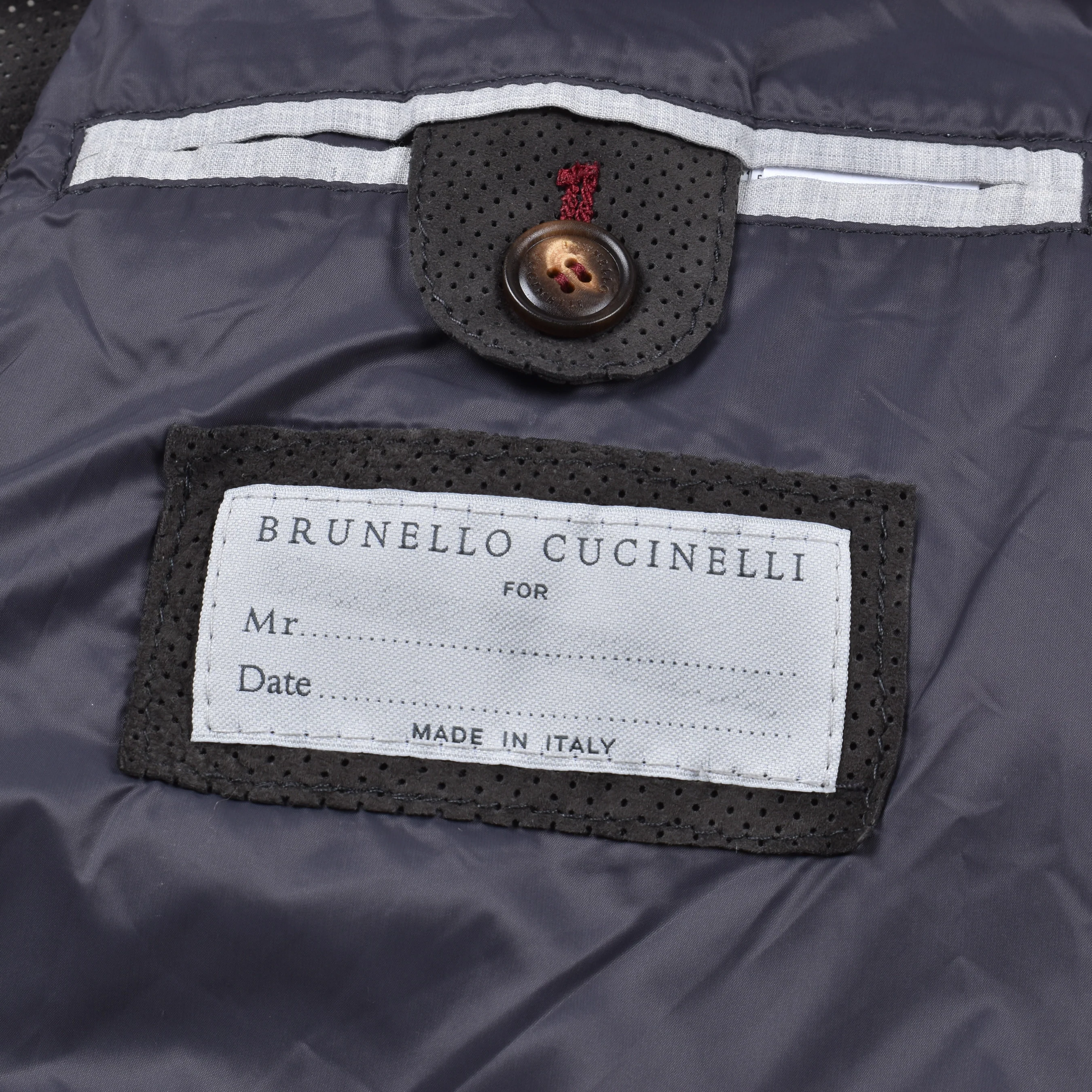 BRUNELLO CUCINELLI MEN'S TWO TONE ATHLETIC SUEDE HOODIE VEST/JACKET - Image 4
