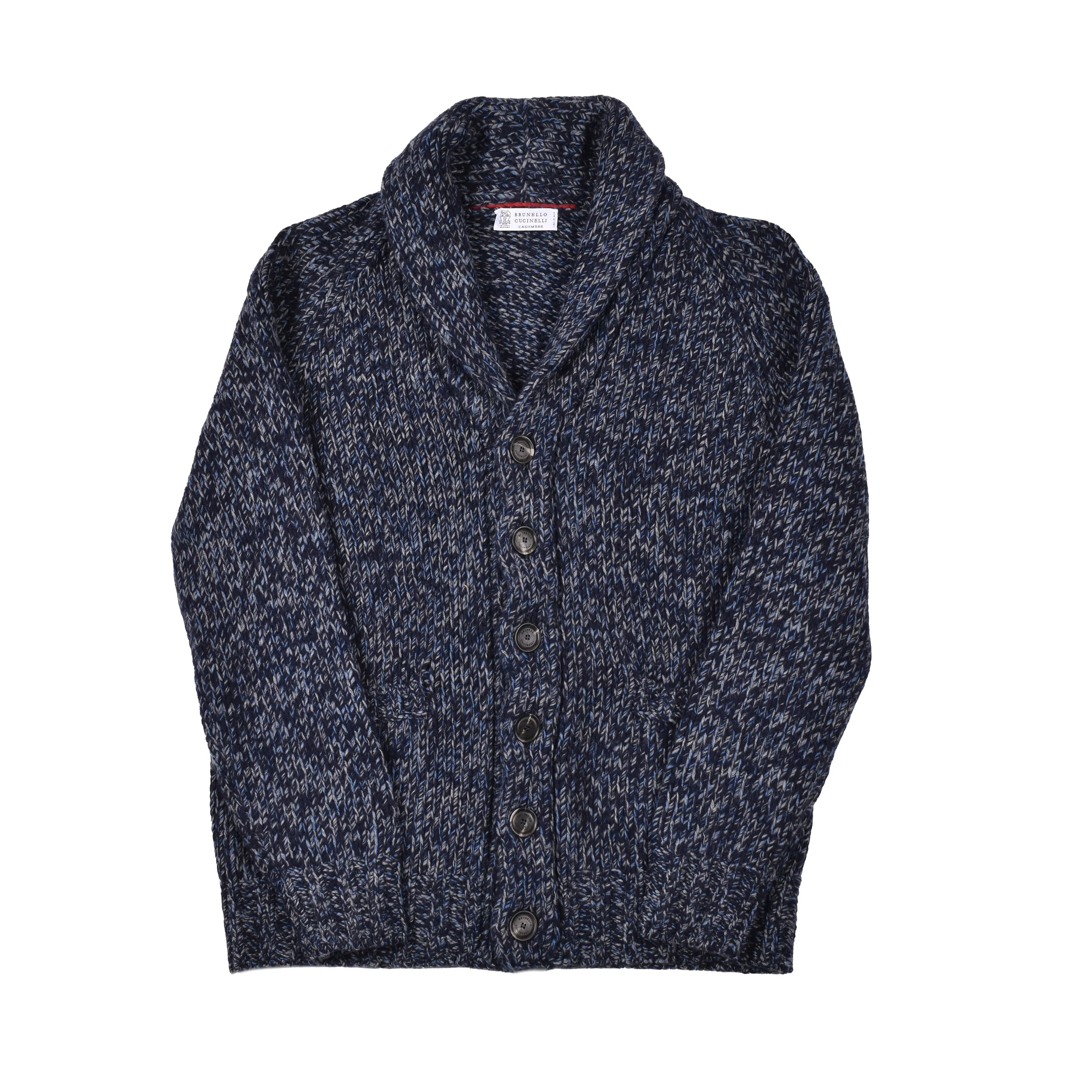 BRUNELLO CUCINELLI MEN'S TWO TONE CASHMERE BLEND KNIT CARDIGAN/SWEATER NEW - Image 3