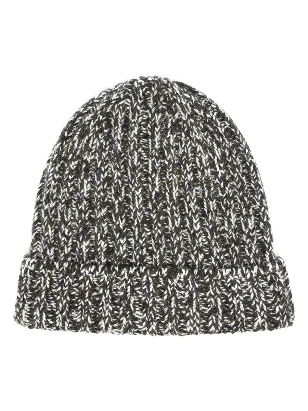 BRUNELLO CUCINELLI MEN'S TWO-TONE CASHMERE KNIT BEANIE