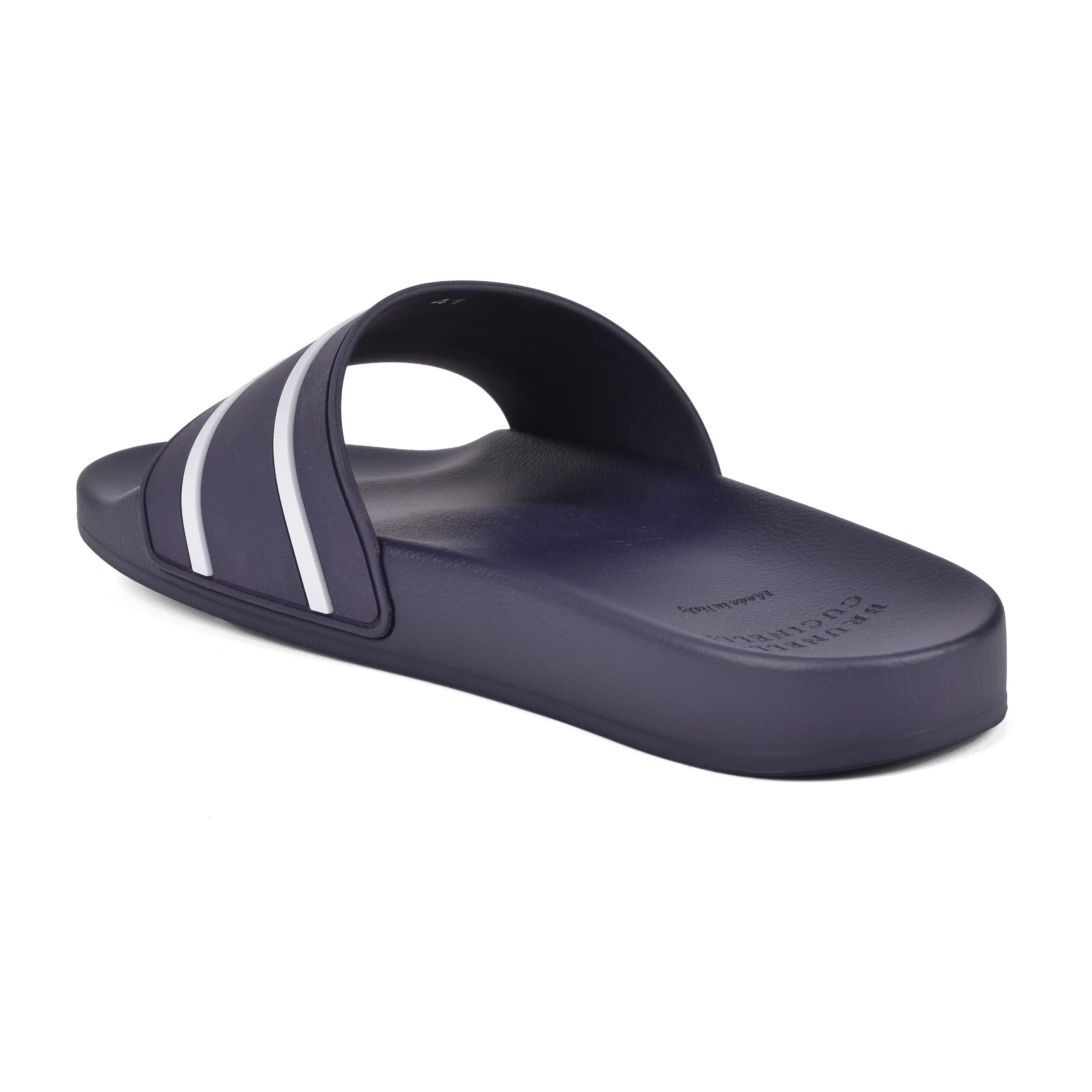 BRUNELLO CUCINELLI MEN'S TWO TONE LOGO SANDAL/SLIDES - Image 4