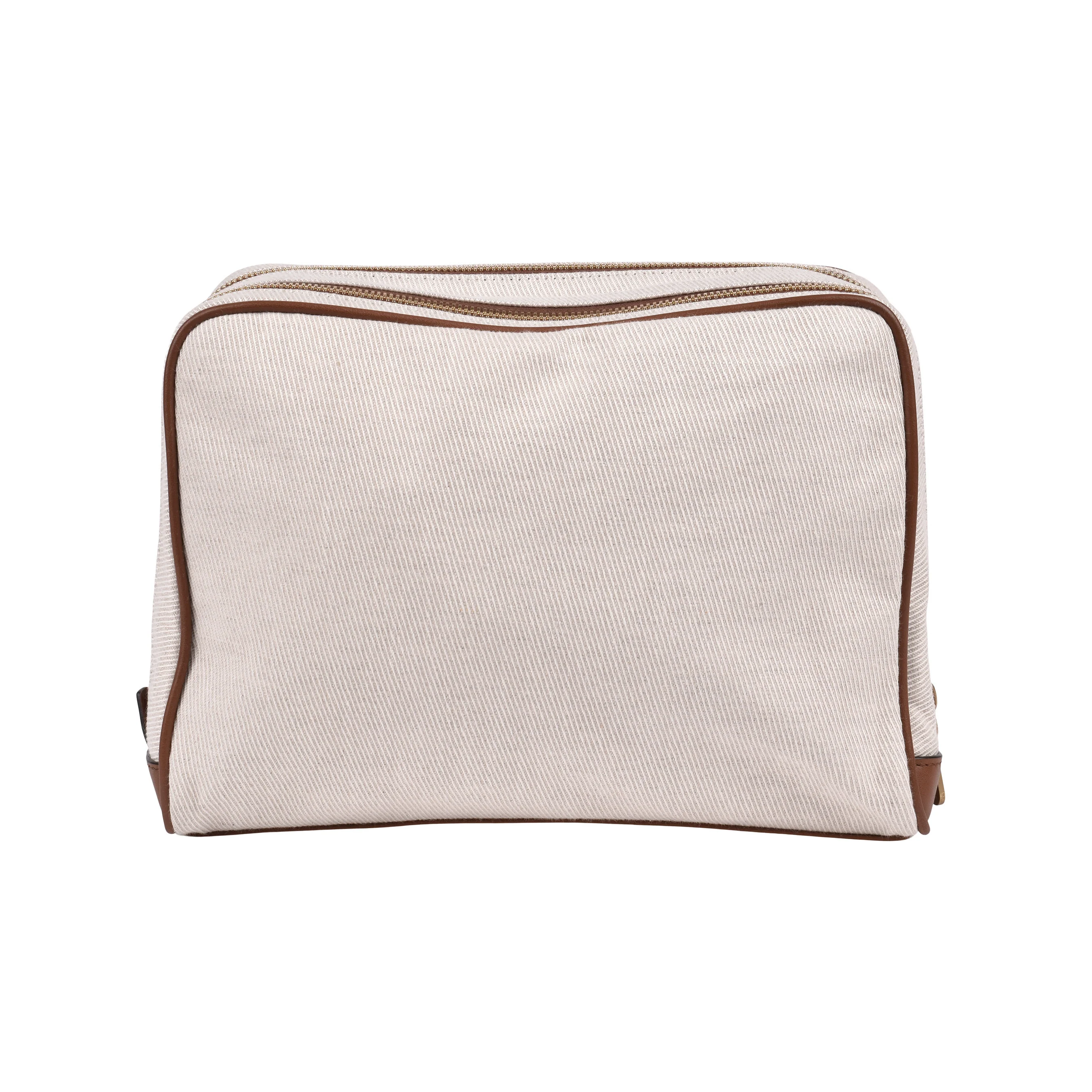 BRUNELLO CUCINELLI MEN'S TWO TONE PERSONAL CARE/ TRAVEL CASE NEW - Image 3