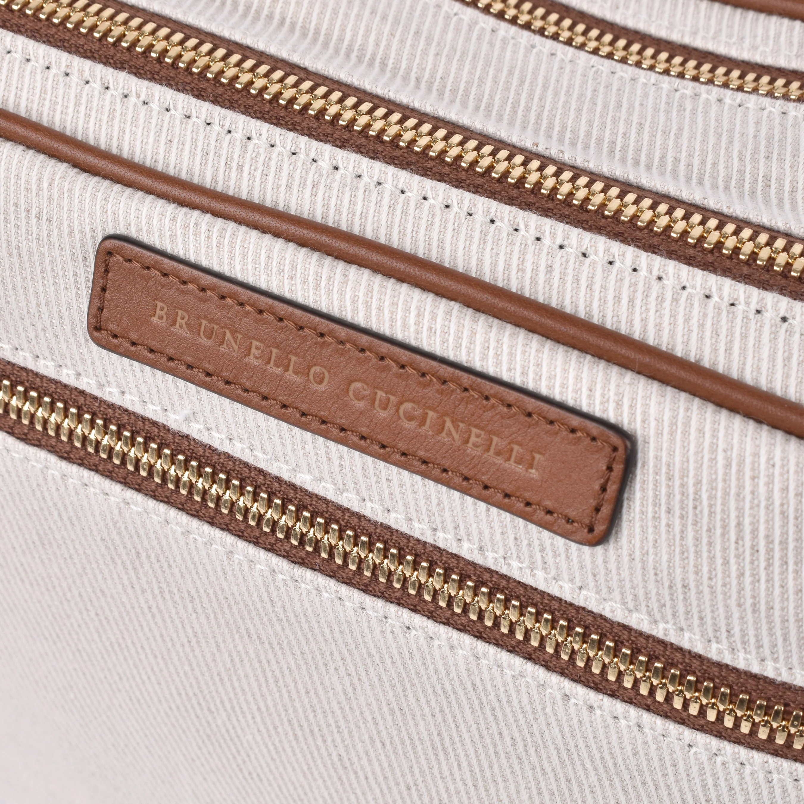 BRUNELLO CUCINELLI MEN'S TWO TONE PERSONAL CARE/ TRAVEL CASE NEW - Image 6