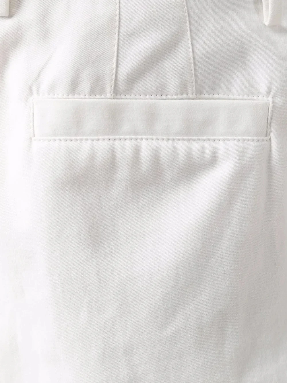 BRUNELLO CUCINELLI MEN'S WHITE PLEATED TAILORED TROUSERS - Image 5