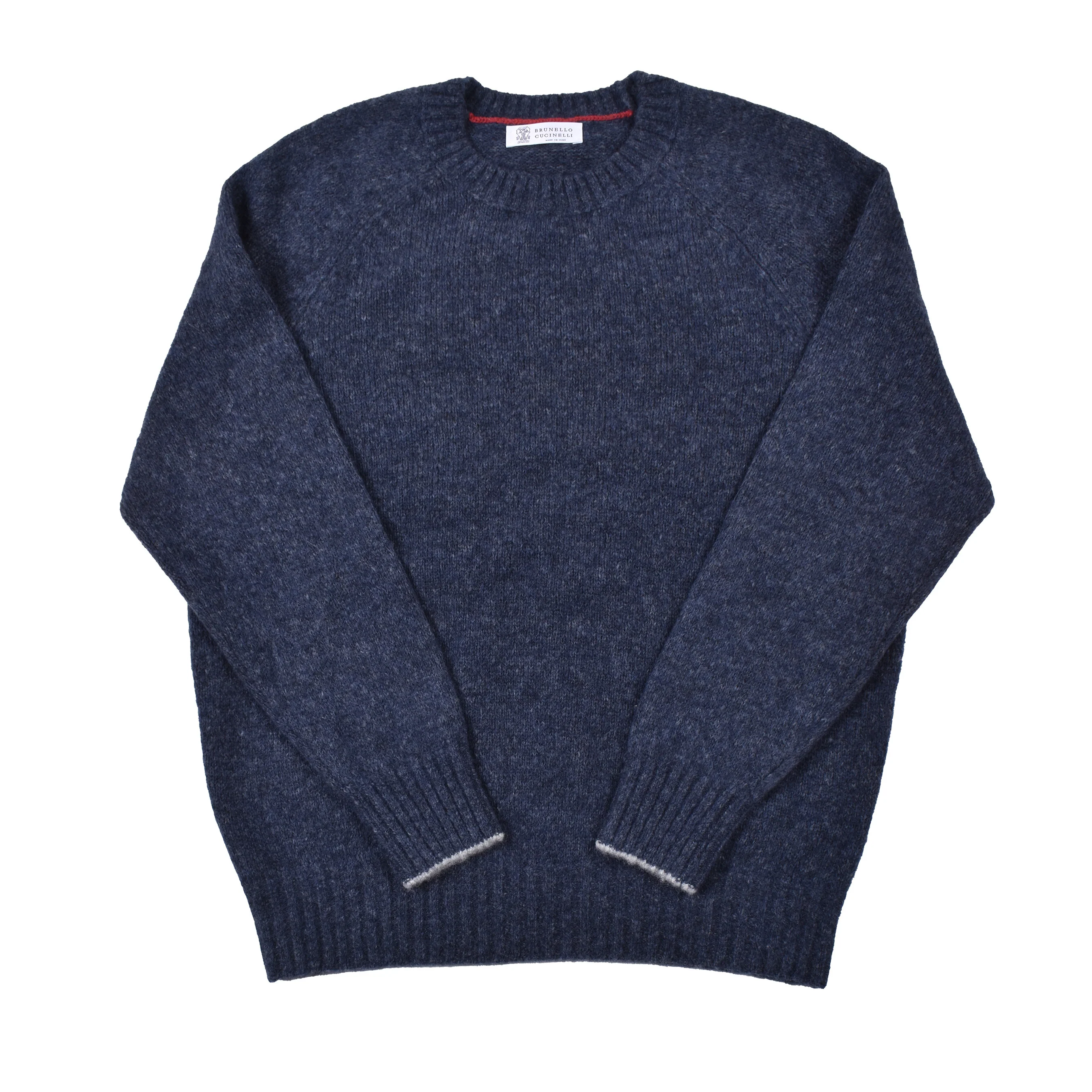BRUNELLO CUCINELLI MEN'S WOOL BLEND CASUAL CREW NECK SWEATER/PULLOVER NEW - Image 3