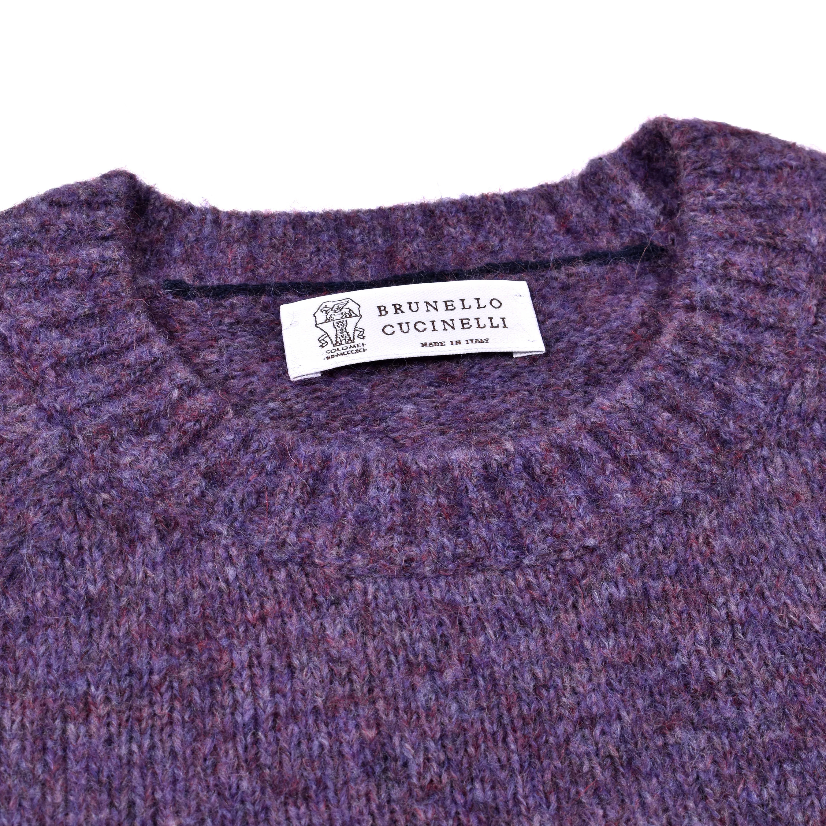 BRUNELLO CUCINELLI MEN'S WOOL BLEND CASUAL CREW NECK SWEATER/PULLOVER NEW - Image 4