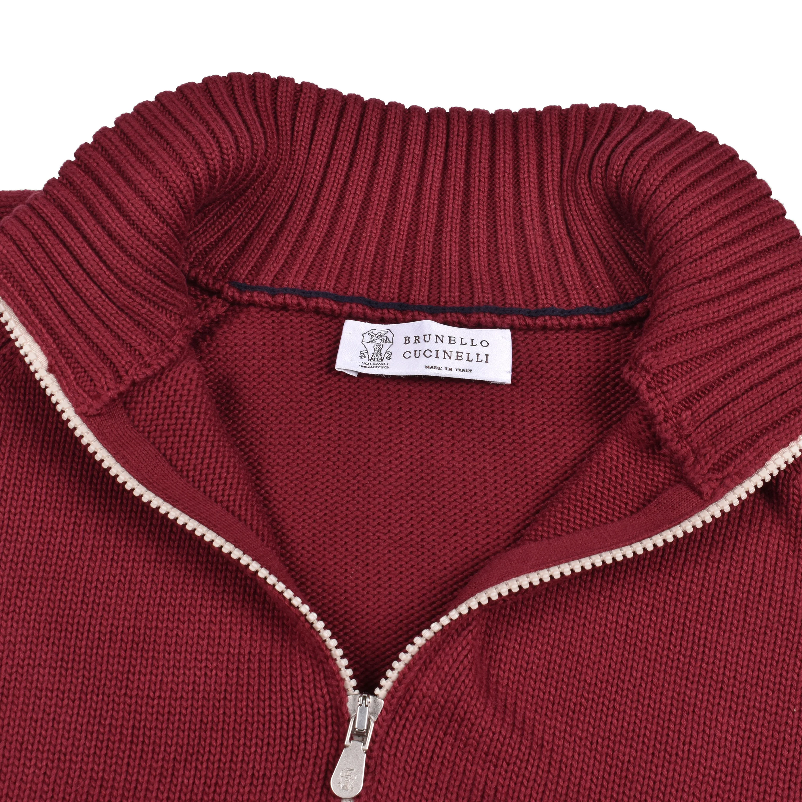 BRUNELLO CUCINELLI MEN'S ZIP UP CARDIGAN STYLE SWEATER NEW - Image 7