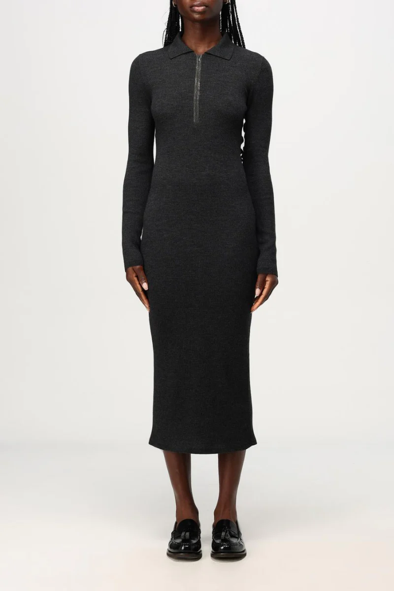 Brunello Cucinelli Rib-Knit Dress M14817A95P - Image 2