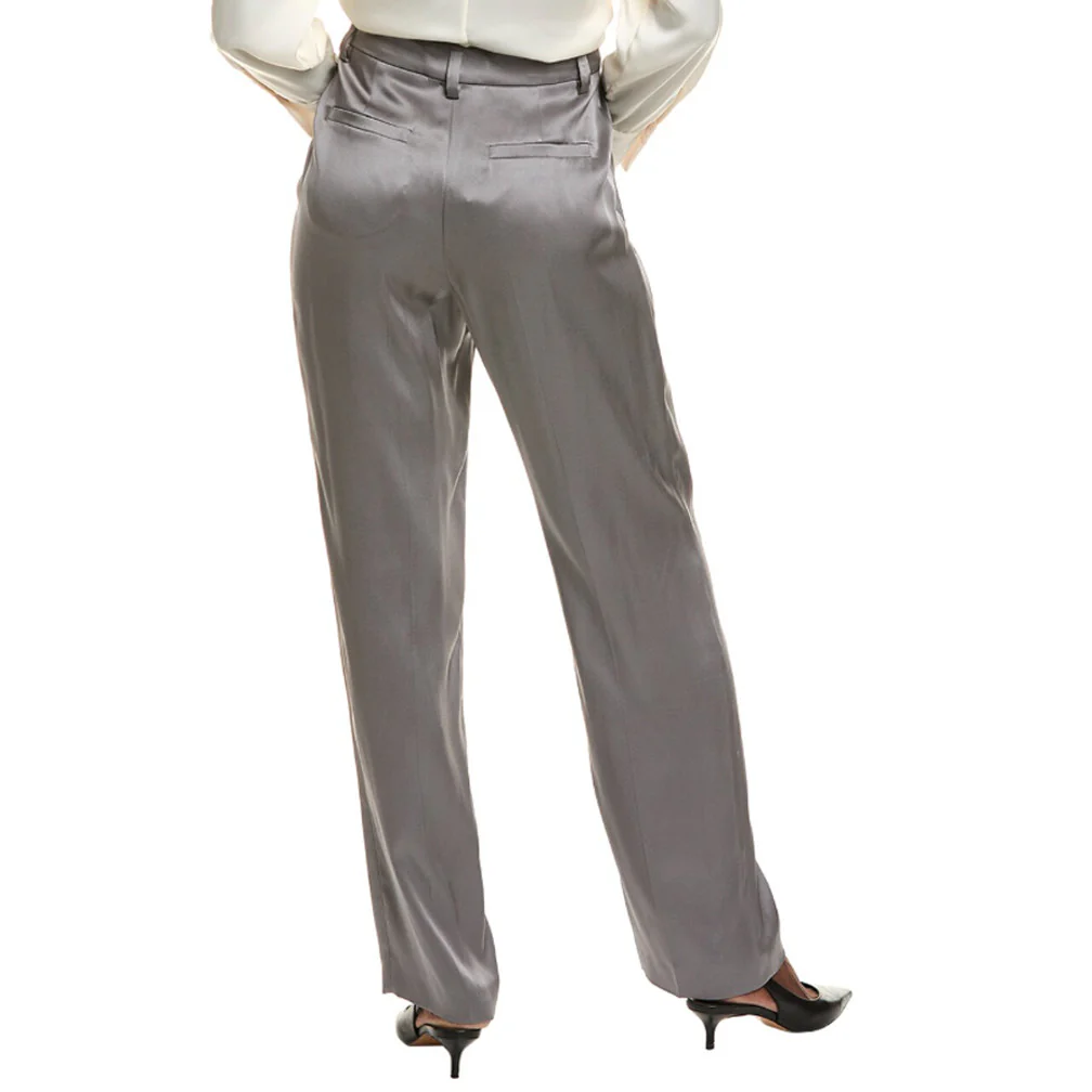 BRUNELLO CUCINELLI WOMEN'S CASUAL SILK DRES PANTS/TROUSERS - Image 2